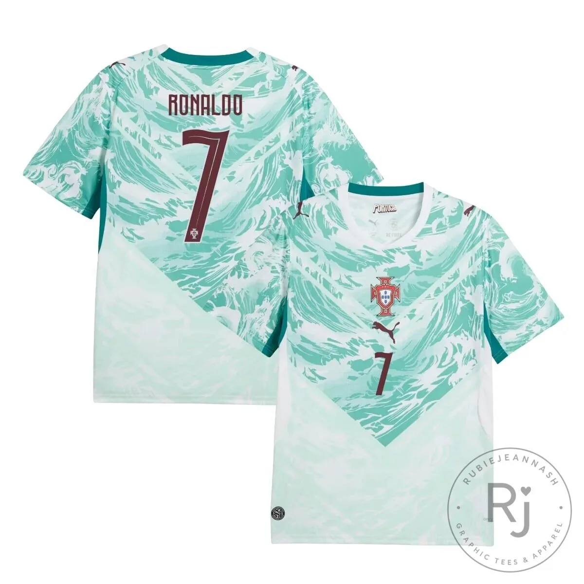 Cristiano Ronaldo Portugal National Football Team Away Jersey