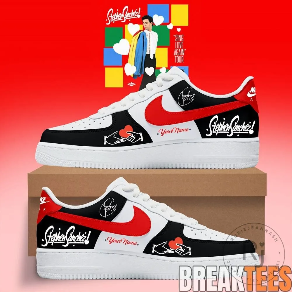Stephen Sanchez Sing Love Again Tour Custom Shoes
