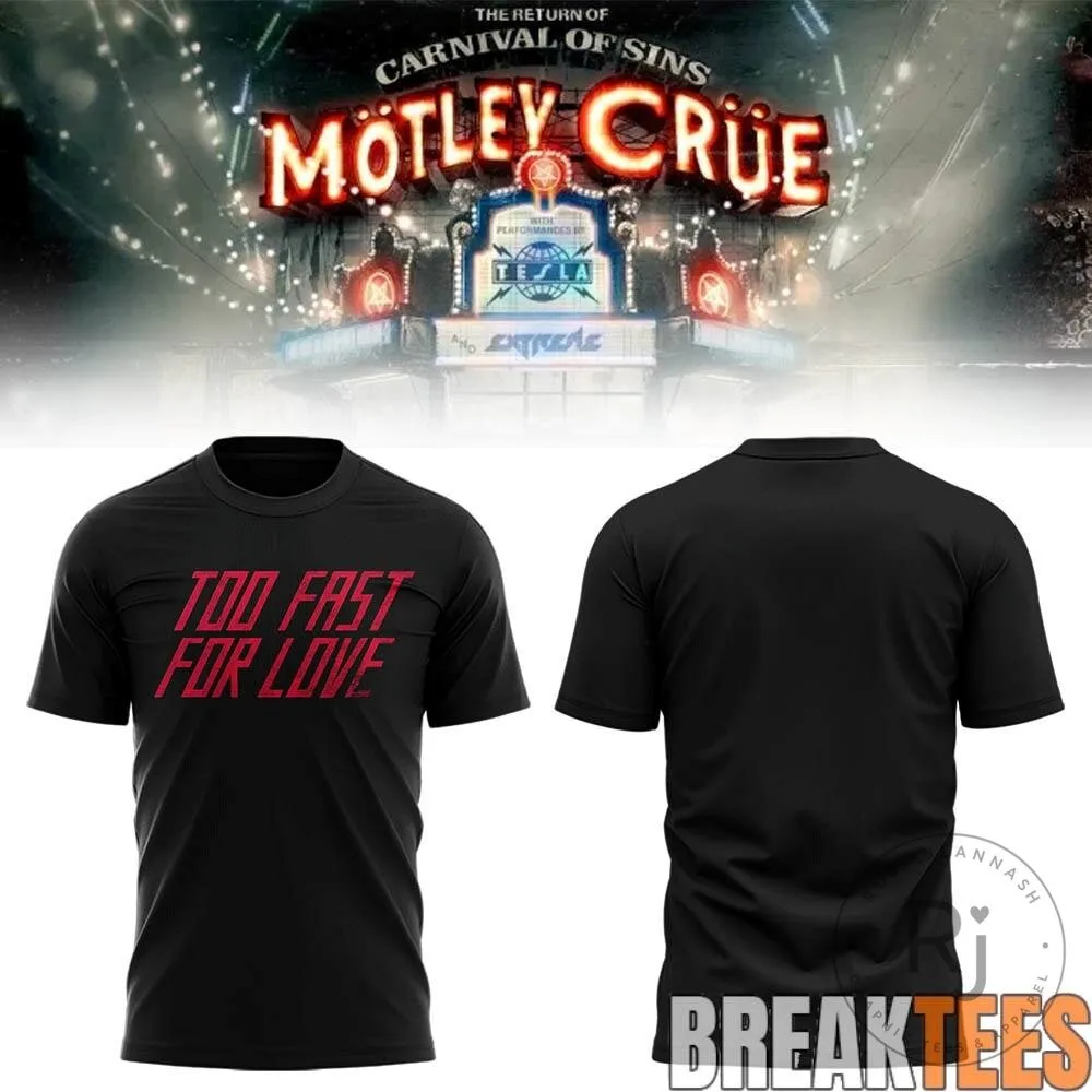 Motley Crue Looks That Kill Band Members Black T-Shirt 12 Motley Crue Looks That Kill Band Members Black T-Shirt