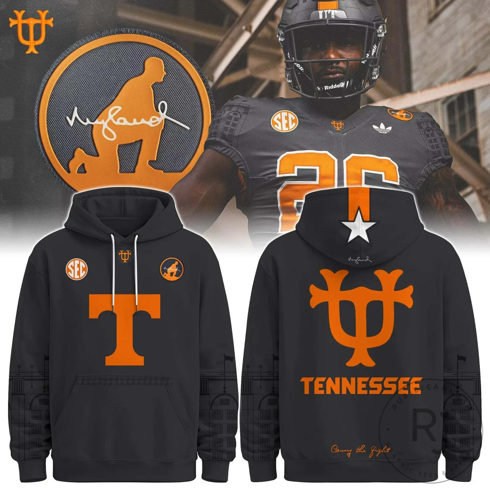 Tennessee Volunteers Neyland Legacy Hoodie for Stylish Fans 2 Tennessee Volunteers Neyland Legacy Hoodie for Stylish Fans