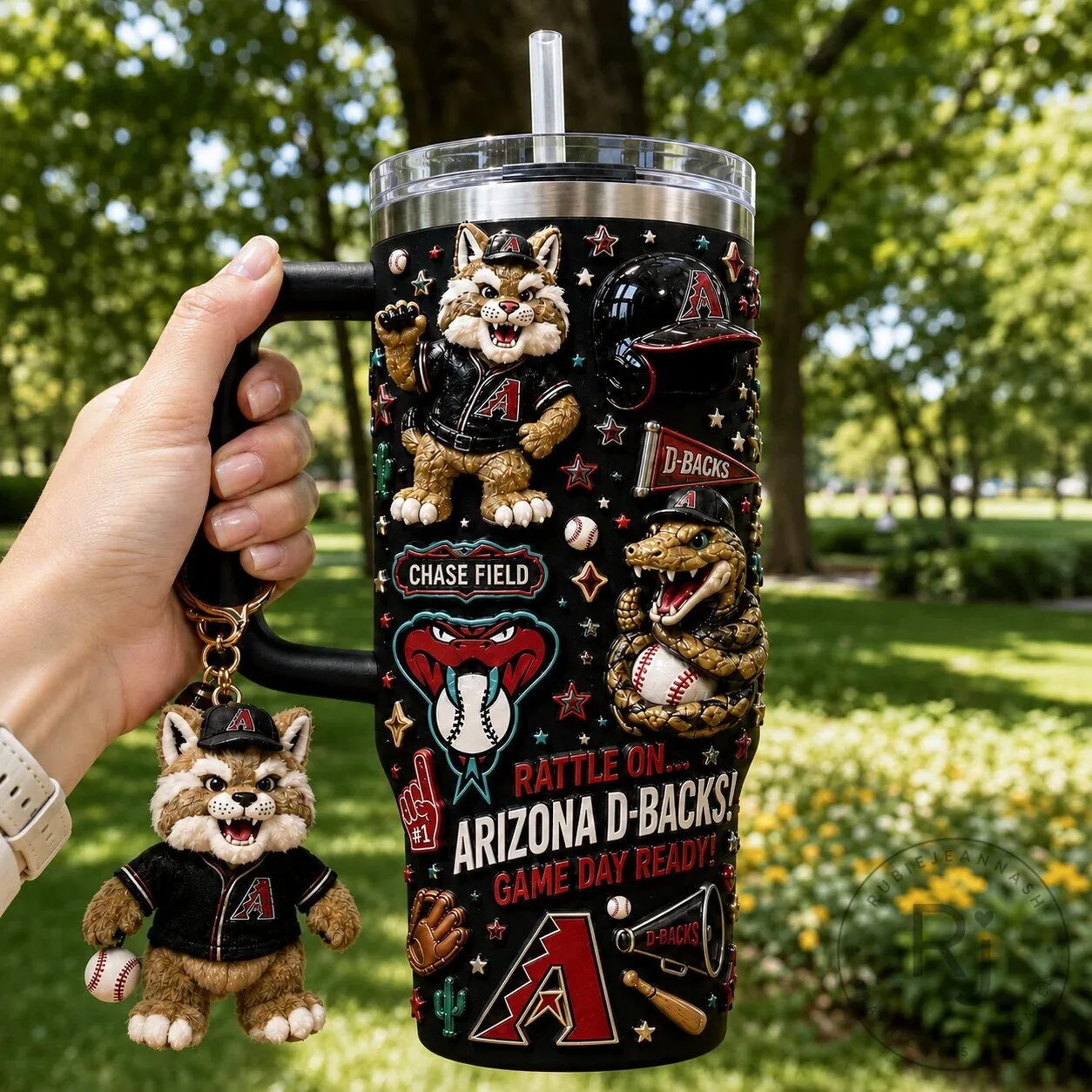 Arizona Diamondbacks Baseball Team Fan Art Black Insulated Tumbler 8 Arizona Diamondbacks Baseball Team Fan Art Black Insulated Tumbler