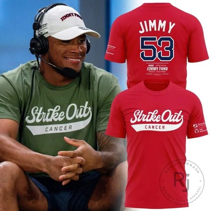 Boston Red Sox Jimmy Fund Strike Out Cancer Green T-Shirt 7 Boston Red Sox Jimmy Fund Strike Out Cancer Green T-Shirt