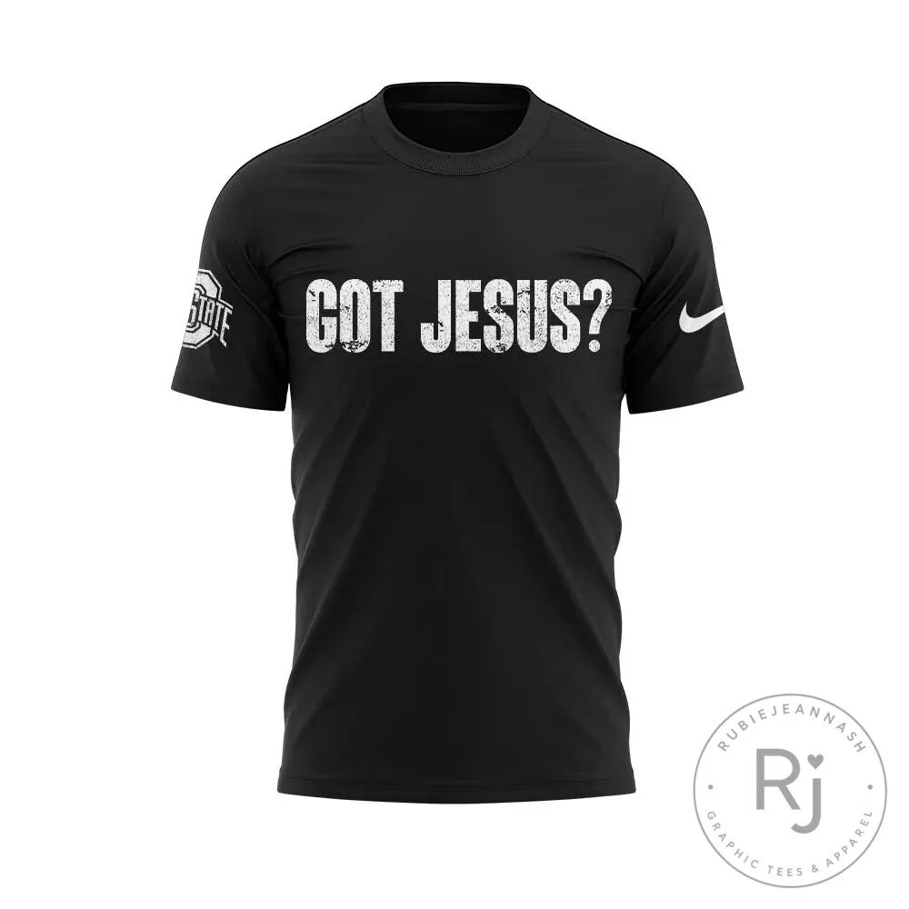 Ohio State Football Got Jesus? Christian Religious Black T-Shirt 10 Ohio State Football Got Jesus? Christian Religious Black T-Shirt