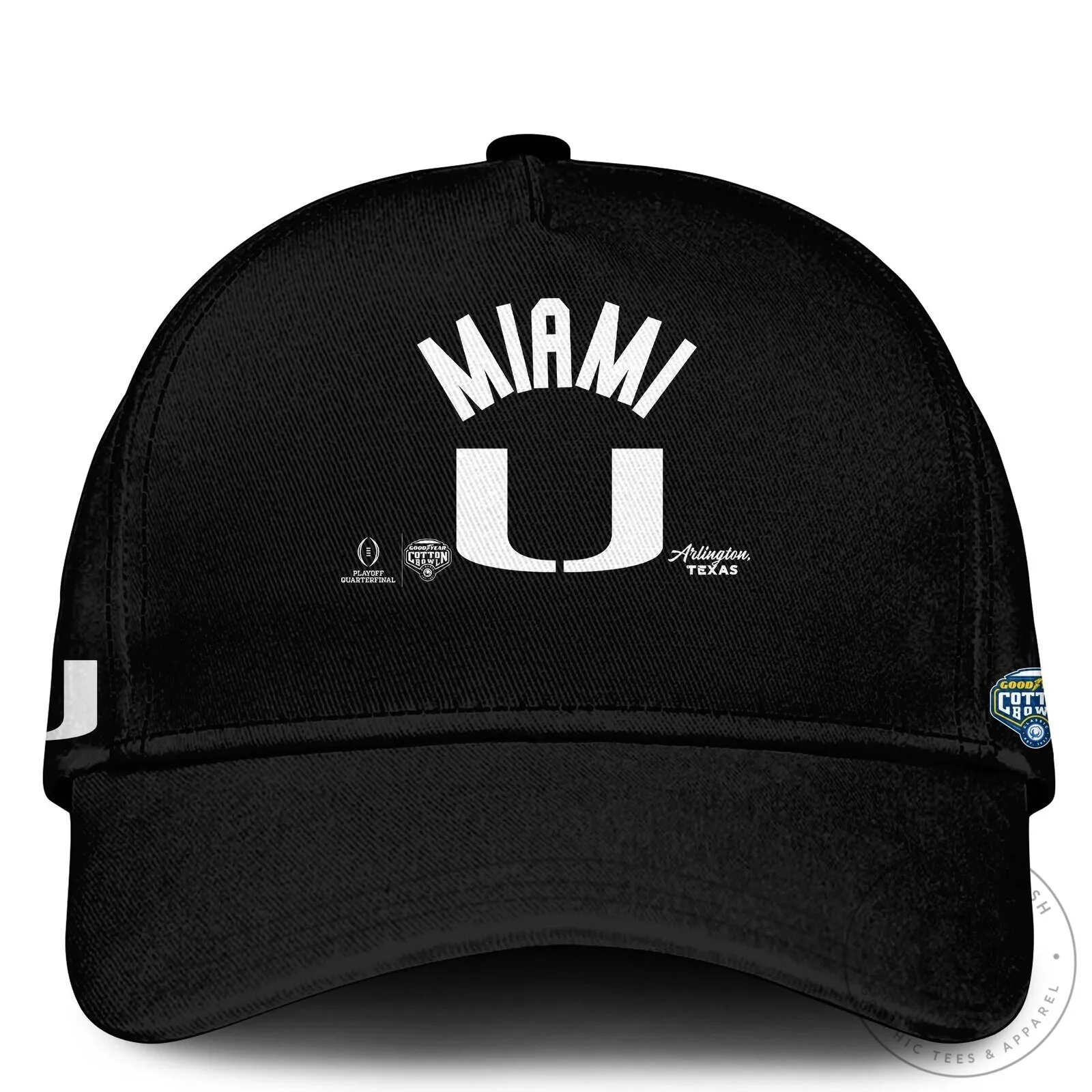 Commemorative T-Shirt for 2025 Cotton Bowl Champions - Miami Hurricanes Football 8 Commemorative T-Shirt for 2025 Cotton Bowl Champions - Miami Hurricanes Football