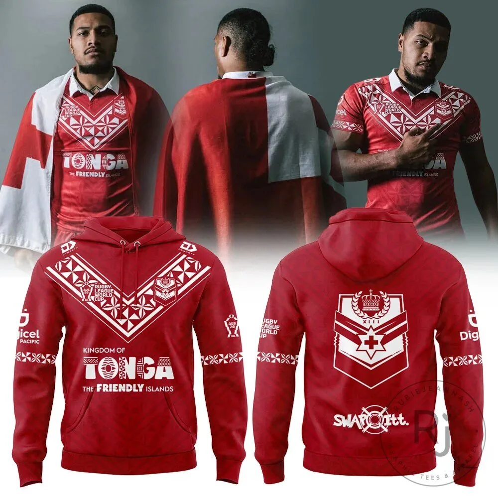 Hoodie from the Kingdom of Tonga for the Rugby League World Cup – The Friendly Islands 4 Hoodie from the Kingdom of Tonga for the Rugby League World Cup – The Friendly Islands
