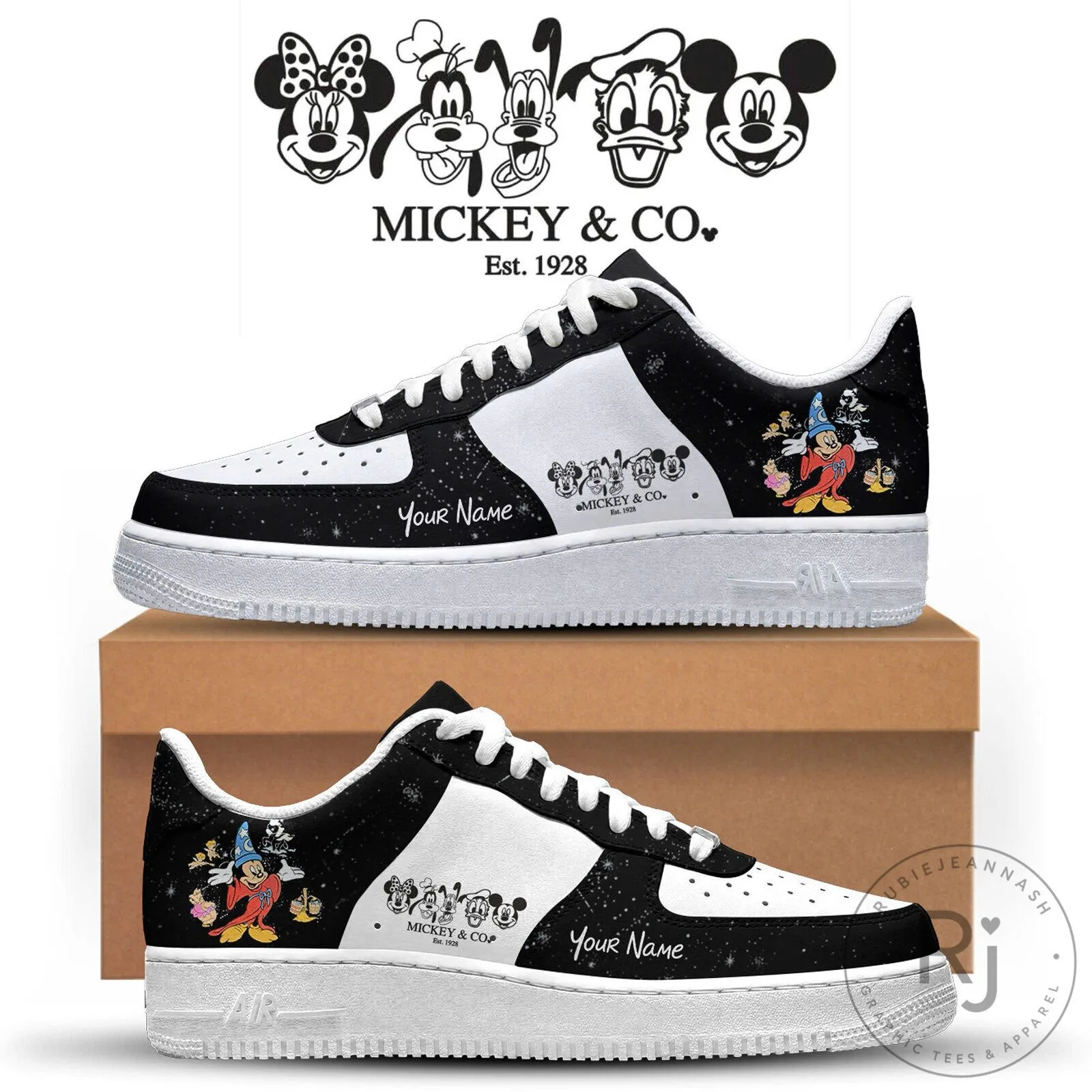 Vintage Dream land Limited Edition AF1 Sneaker