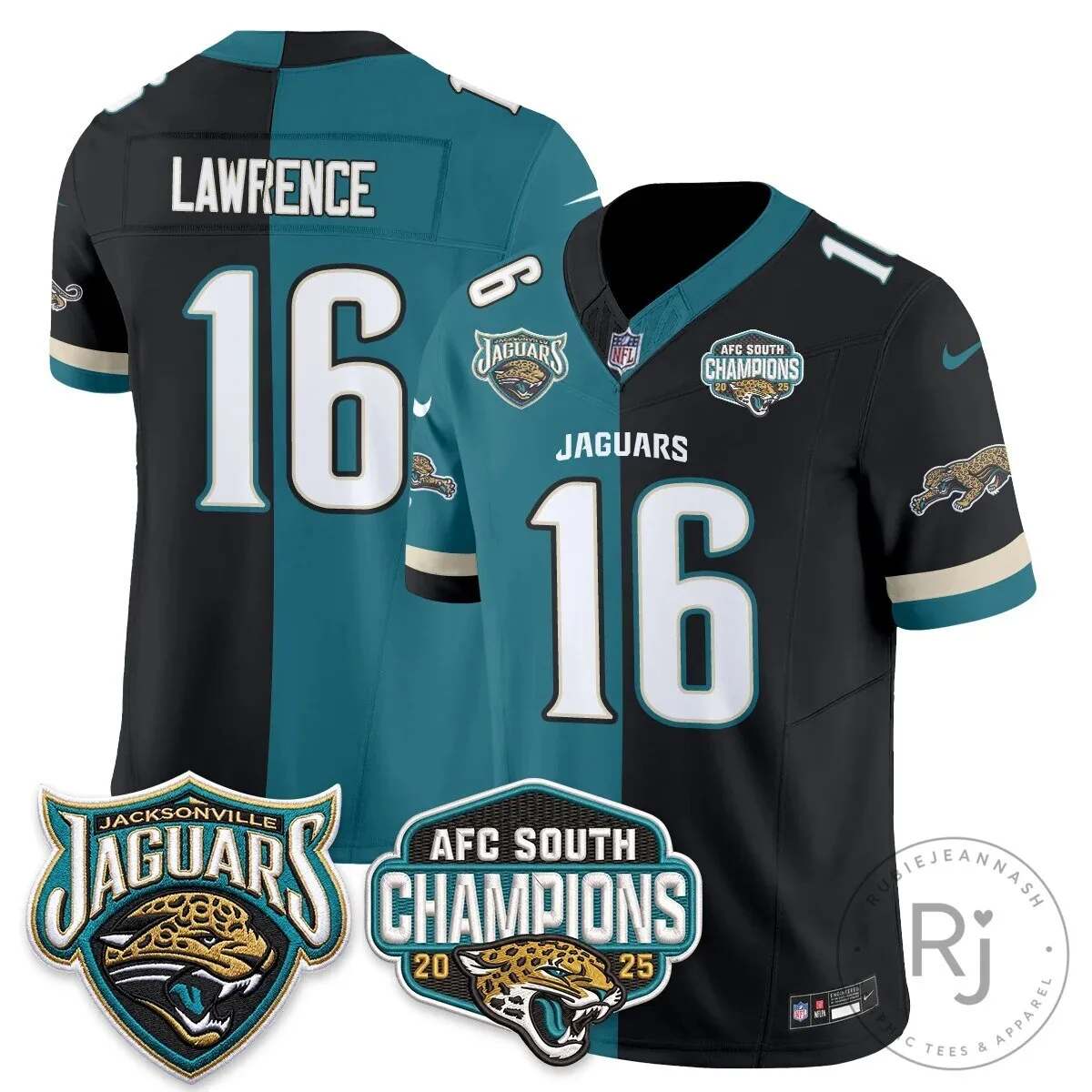 Trevor Lawrence Split Edition Vapor Football Jersey for Jacksonville Jaguars Fans