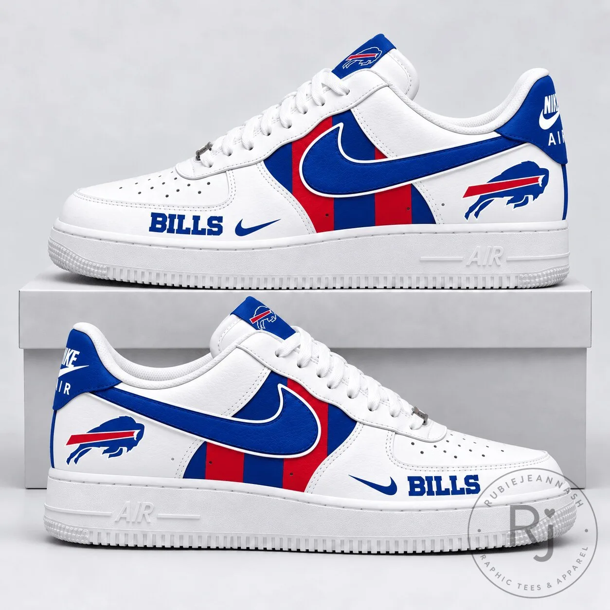Buffalo Bills Custom Designed Fan Shoes 4 Buffalo Bills Custom Designed Fan Shoes