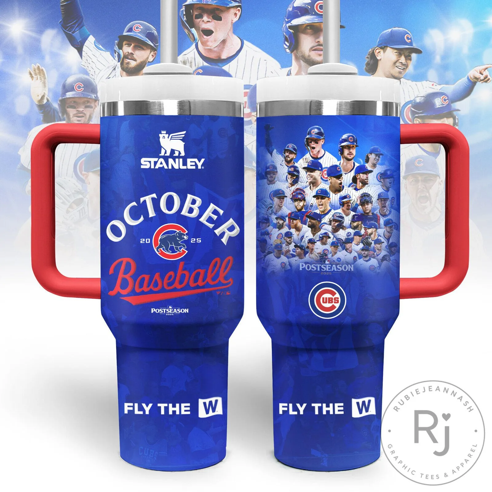 Chicago Cubs October Baseball Postseason Stanley Tumbler