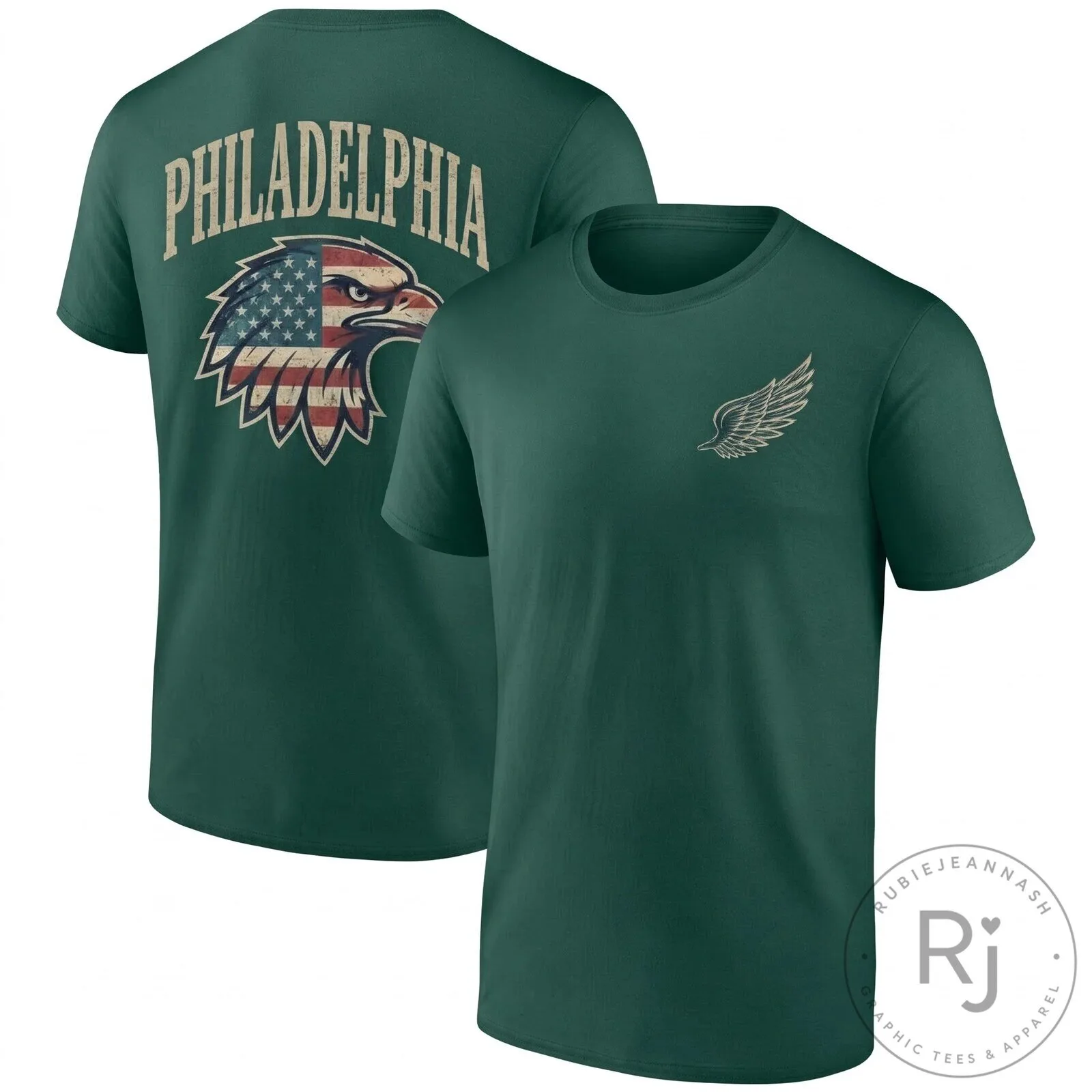 Philadelphia Eagles Salute To Service American Flag Eagle Black T-Shirt 12 Philadelphia Eagles Salute To Service American Flag Eagle Black T-Shirt