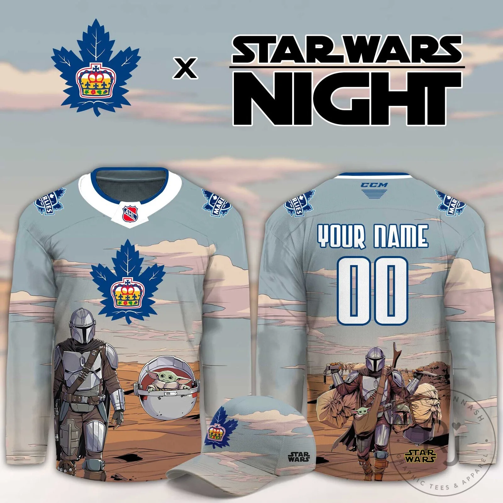 Toronto Marlies Star Wars Night Limited Edition Hockey Jersey