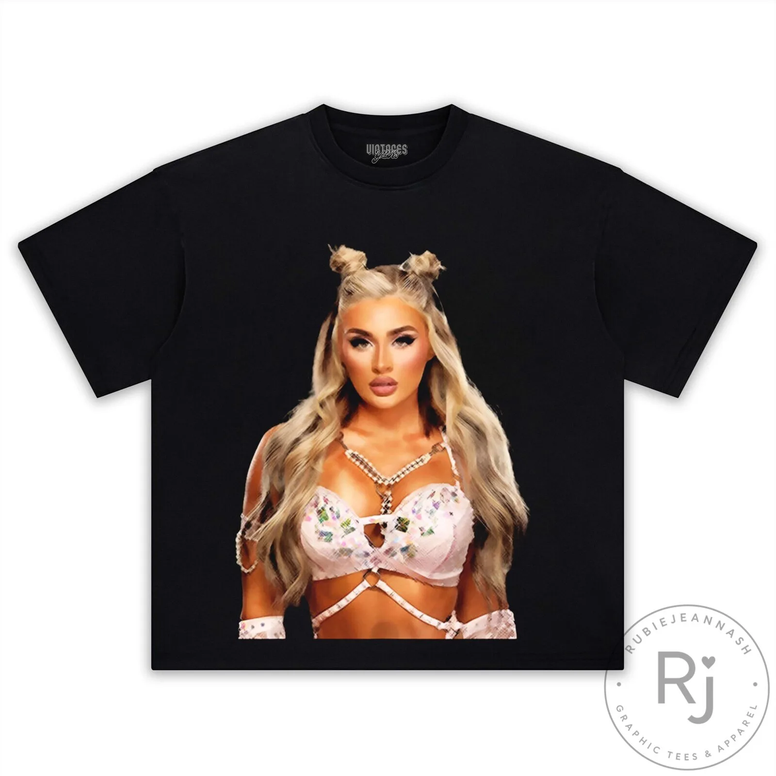 Tiffany Stratton Pose Black Graphic T-Shirt