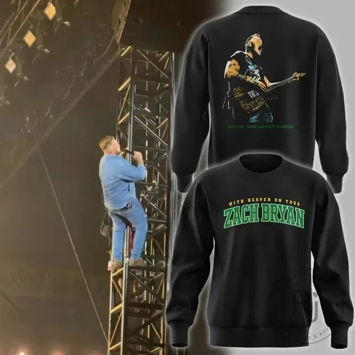 Zach Bryan With Heaven On Tour 2026 Autzen Stadium Sweatshirt 1 Zach Bryan With Heaven On Tour 2026 Autzen Stadium Sweatshirt