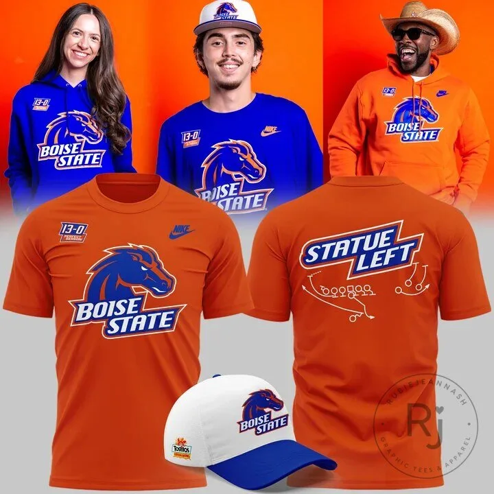 Fiesta Bowl 20th Anniversary T-Shirt for Boise State Broncos Football Team