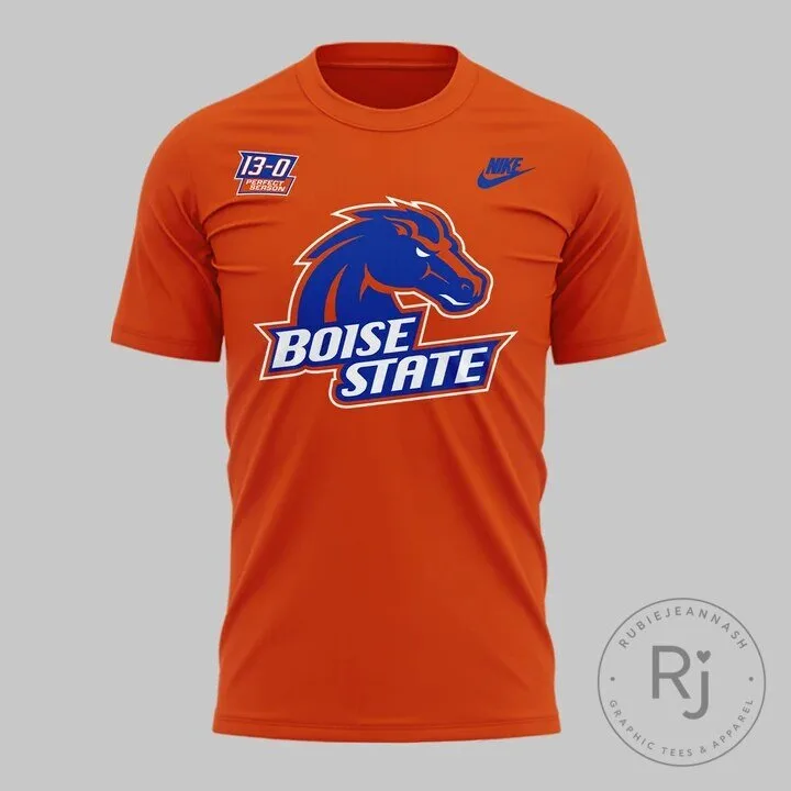 Fiesta Bowl 20th Anniversary T-Shirt for Boise State Broncos Football Team 10 Fiesta Bowl 20th Anniversary T-Shirt for Boise State Broncos Football Team