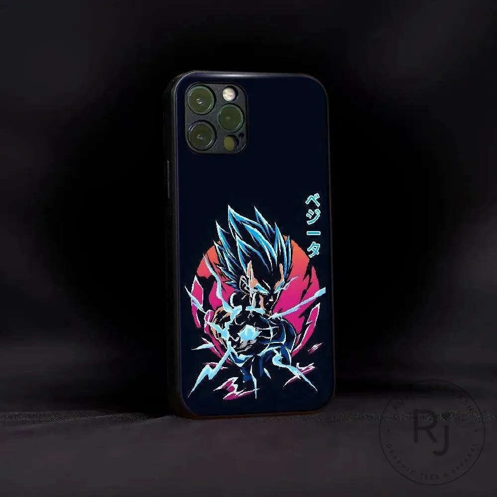 Dragon Ball Super Vegeta Super Saiyan Blue Aura Phone Case