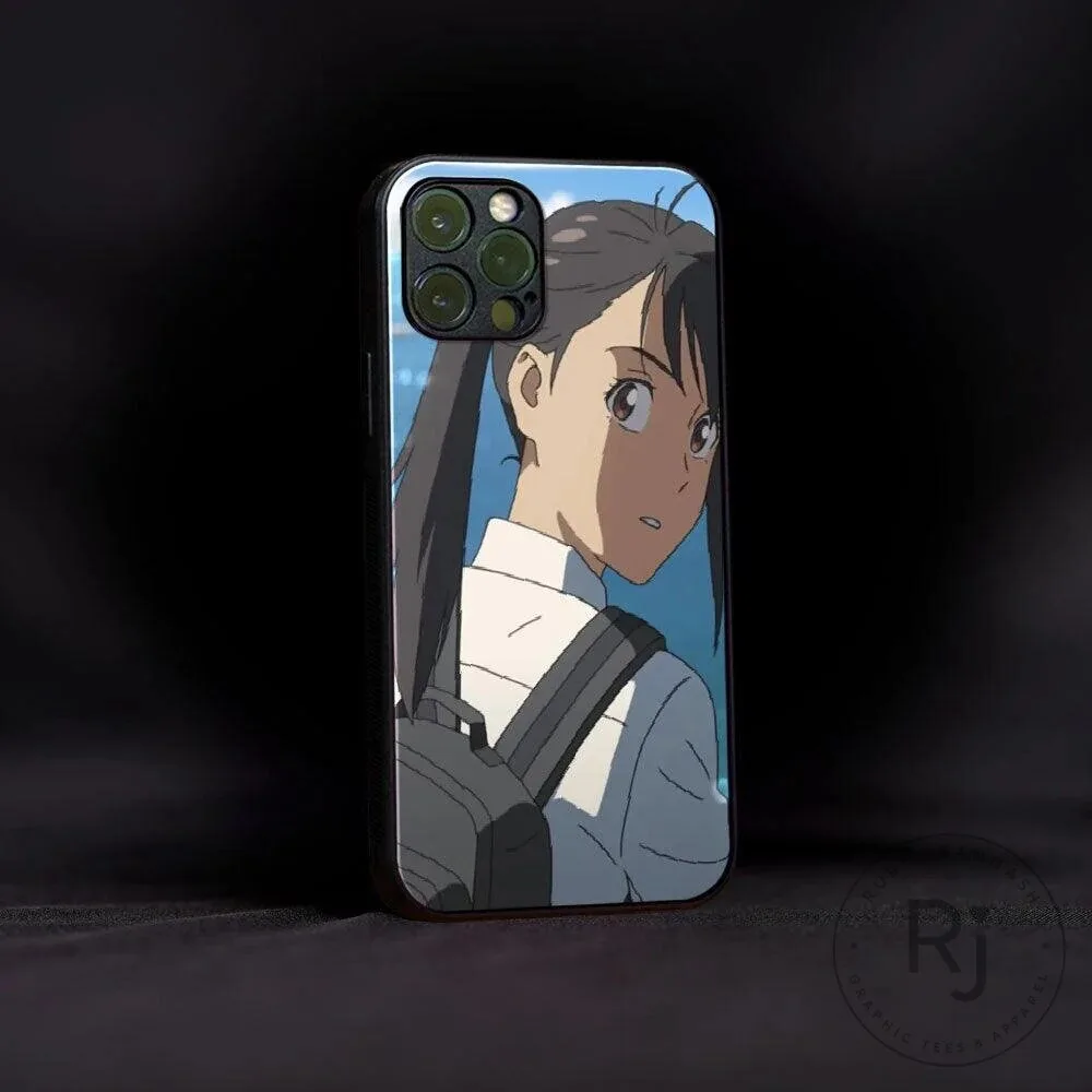 Makoto Shinkai Anime Character Clear Protective Phone Case