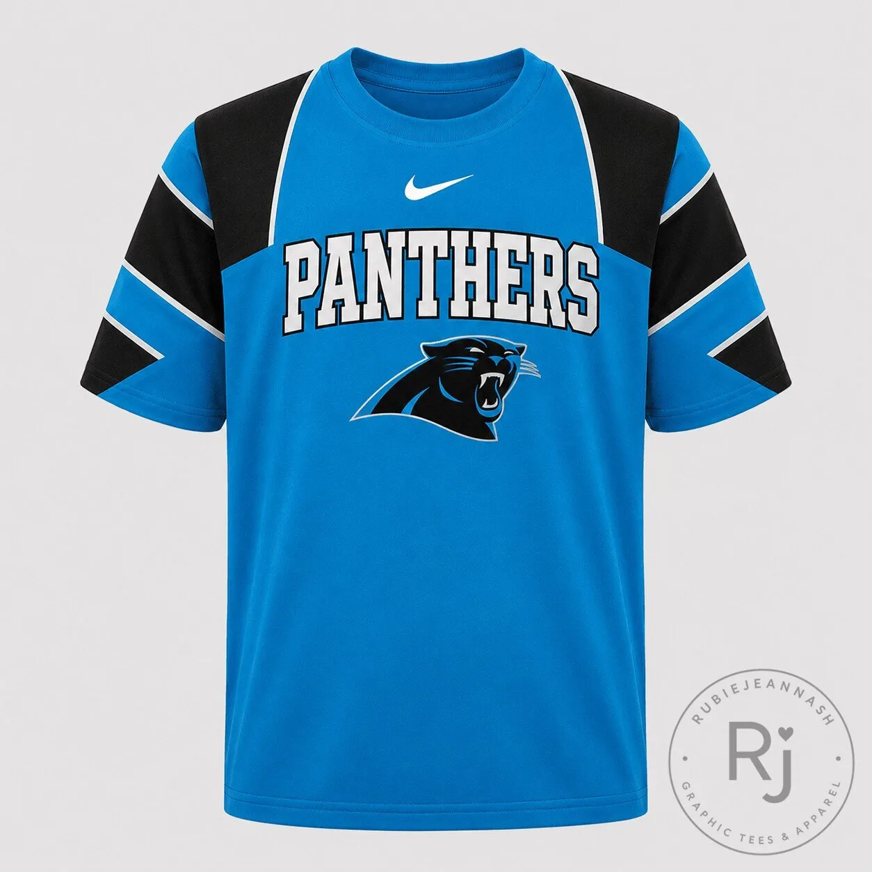 Carolina Panthers NFL Football Team Fan Gear Graphic T-Shirt