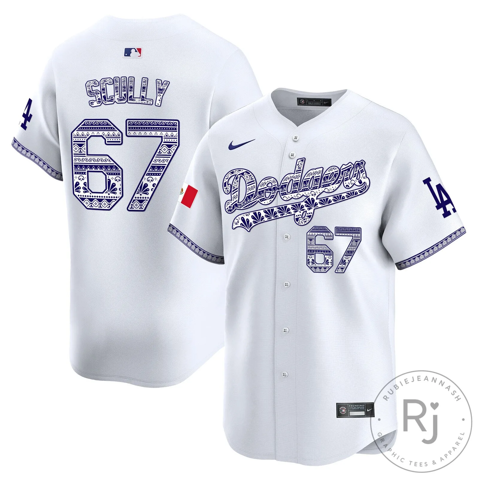 Los Angeles Dodgers Fernando Valenzuela Mexico Baseball Jersey 48 Los Angeles Dodgers Fernando Valenzuela Mexico Baseball Jersey