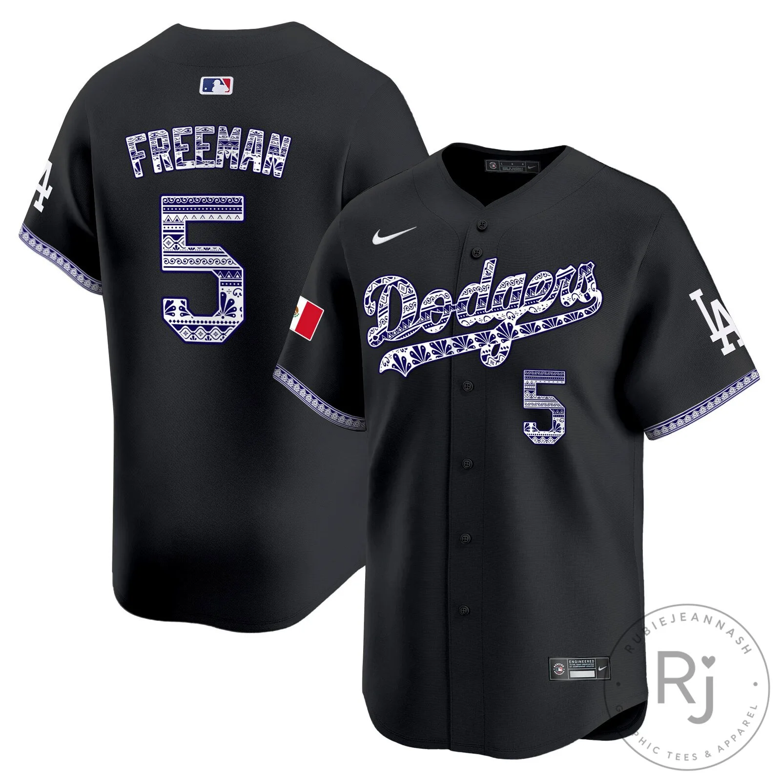 Los Angeles Dodgers Fernando Valenzuela Mexico Baseball Jersey 55 Los Angeles Dodgers Fernando Valenzuela Mexico Baseball Jersey