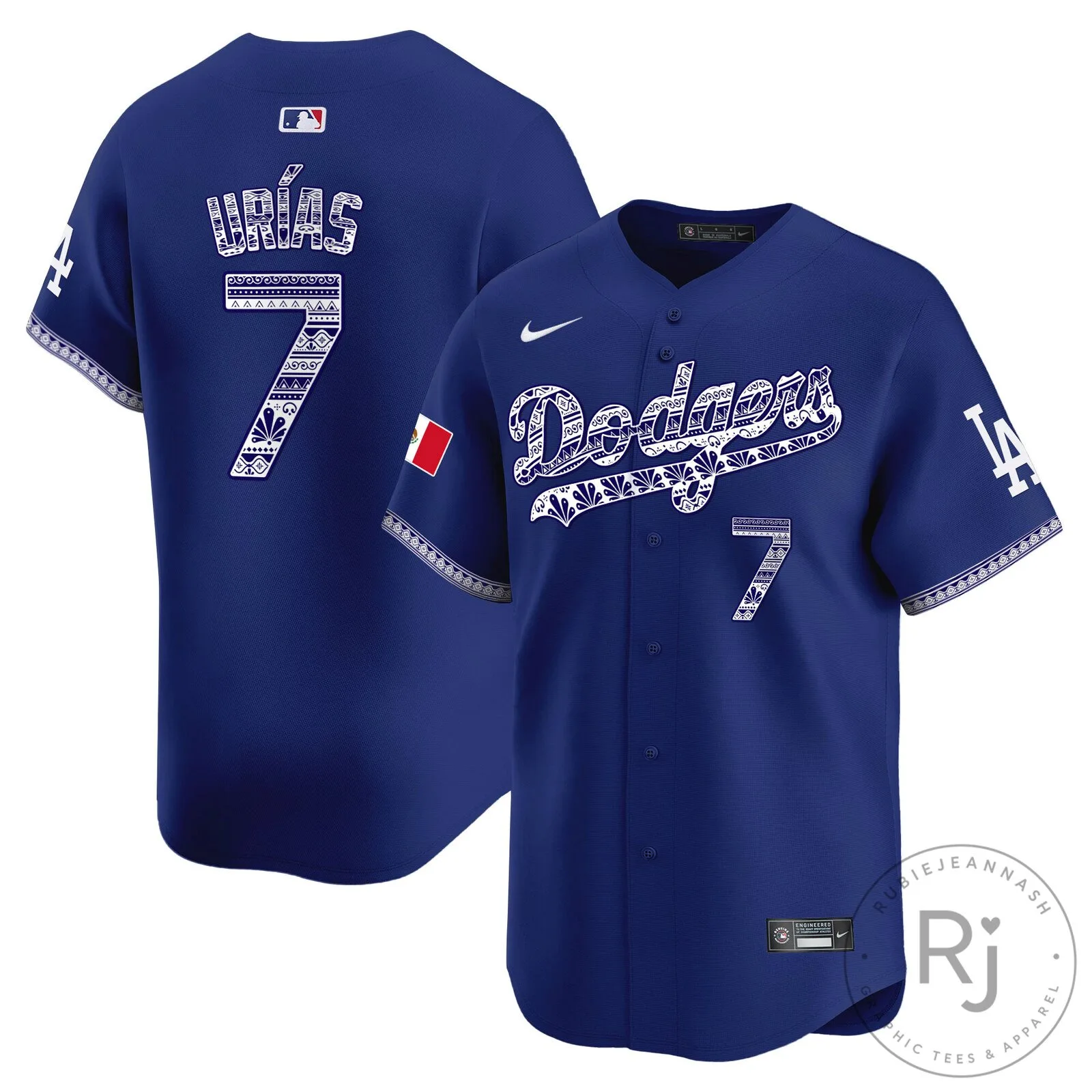 Los Angeles Dodgers Fernando Valenzuela Mexico Baseball Jersey 82 Los Angeles Dodgers Fernando Valenzuela Mexico Baseball Jersey