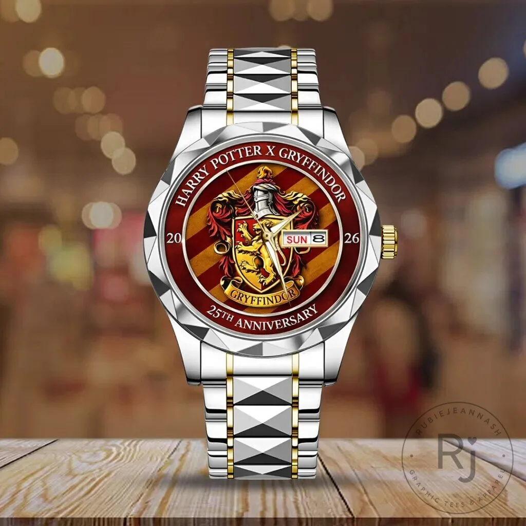 Harry Potter Gryffindor 25th Anniversary Edition Quartz Watch 10 Harry Potter Gryffindor 25th Anniversary Edition Quartz Watch