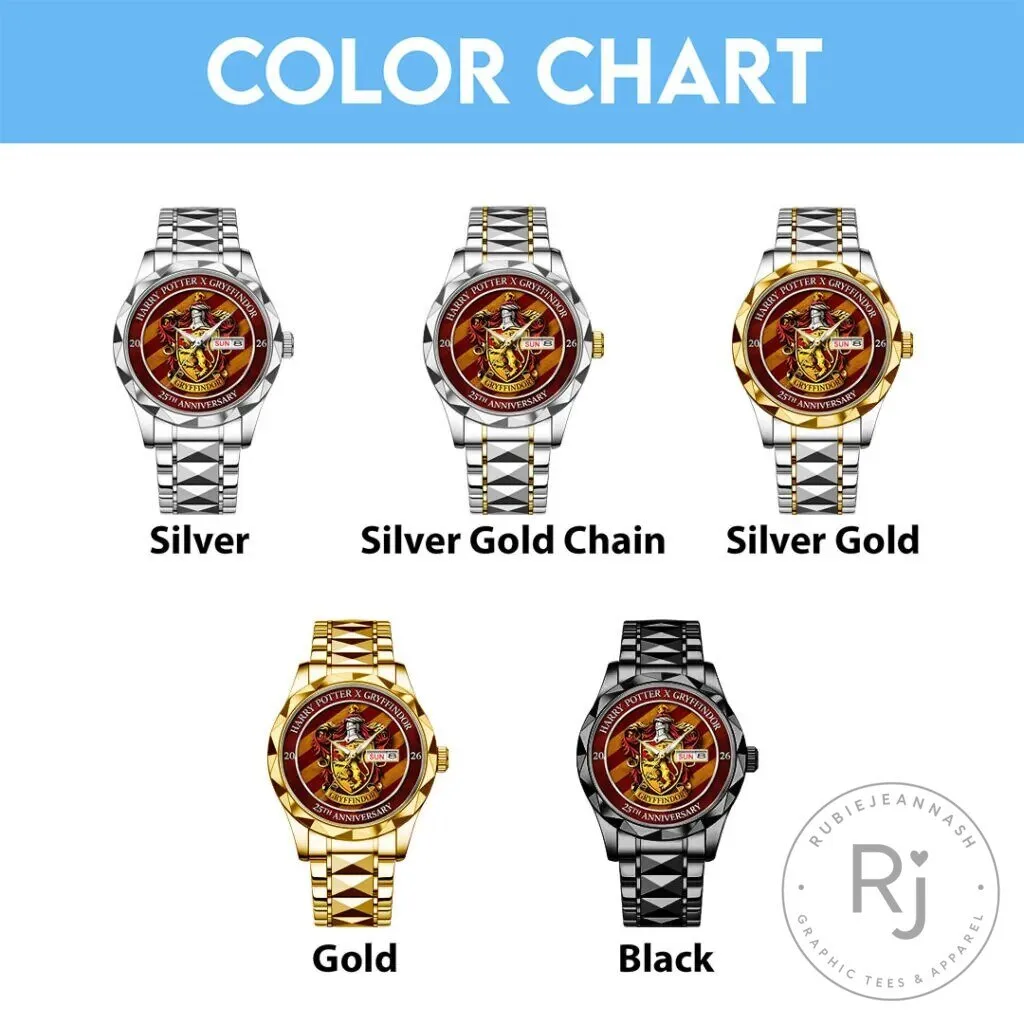 Harry Potter Gryffindor 25th Anniversary Edition Quartz Watch 12 Harry Potter Gryffindor 25th Anniversary Edition Quartz Watch