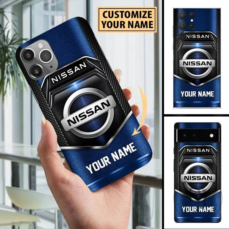 Nissan Custom Name Red Carbon Fiber Style Phone Case for All Models 15 Nissan Custom Name Red Carbon Fiber Style Phone Case for All Models