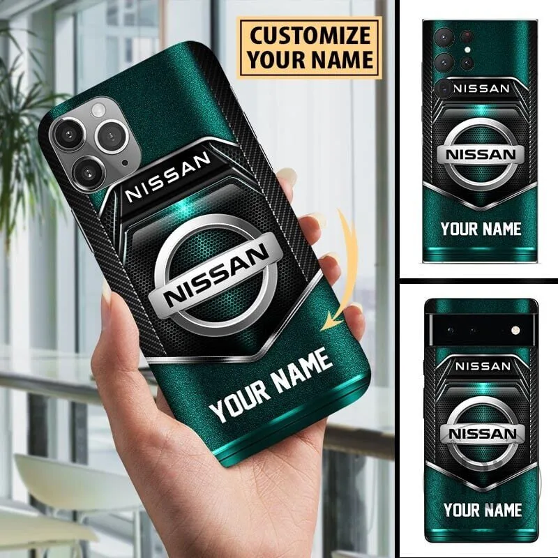 Nissan Custom Name Red Carbon Fiber Style Phone Case for All Models 17 Nissan Custom Name Red Carbon Fiber Style Phone Case for All Models