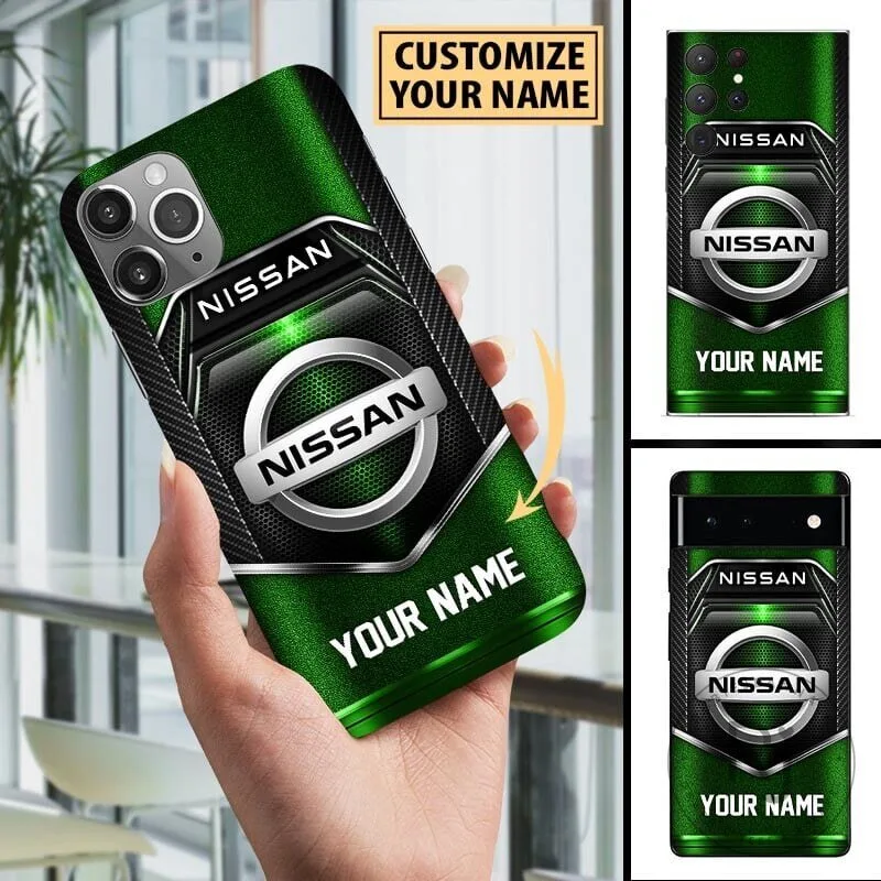 Nissan Custom Name Red Carbon Fiber Style Phone Case for All Models 18 Nissan Custom Name Red Carbon Fiber Style Phone Case for All Models
