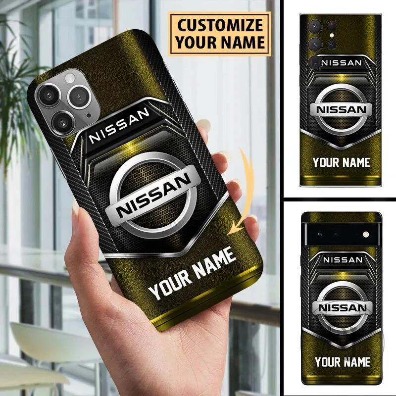 Nissan Custom Name Red Carbon Fiber Style Phone Case for All Models 20 Nissan Custom Name Red Carbon Fiber Style Phone Case for All Models