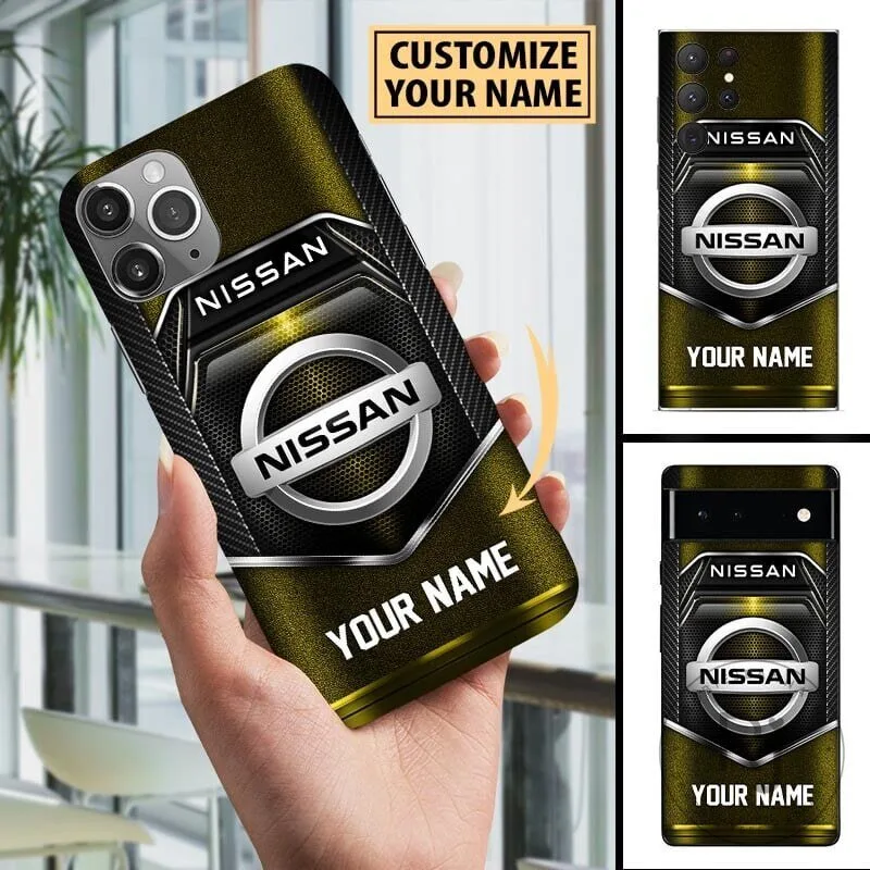Nissan Custom Name Red Carbon Fiber Style Phone Case for All Models 21 Nissan Custom Name Red Carbon Fiber Style Phone Case for All Models