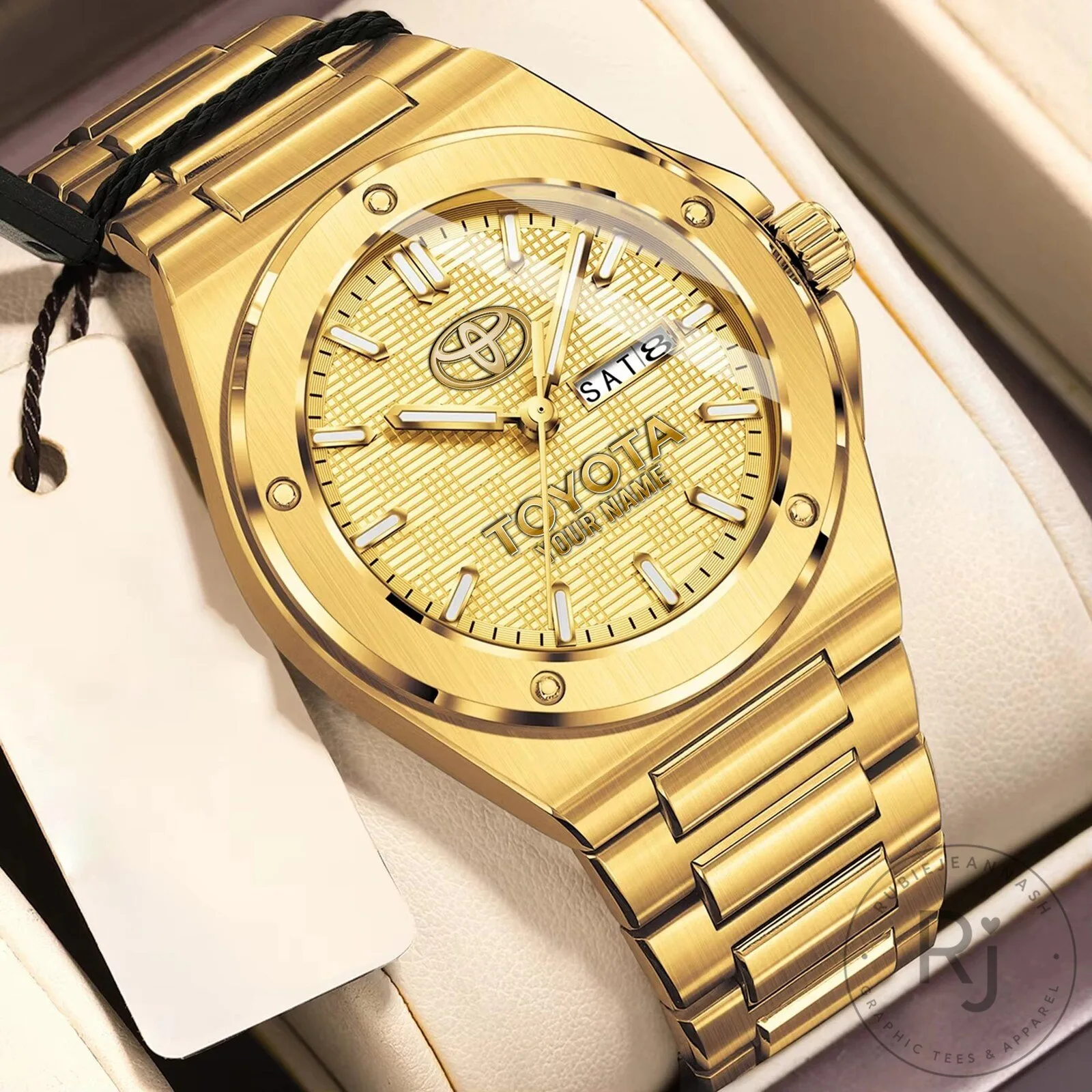 Toyota Luxury Casual Design Men Quartz Watch with Silver Stainless Steel Band 23 Toyota Luxury Casual Design Men Quartz Watch with Silver Stainless Steel Band