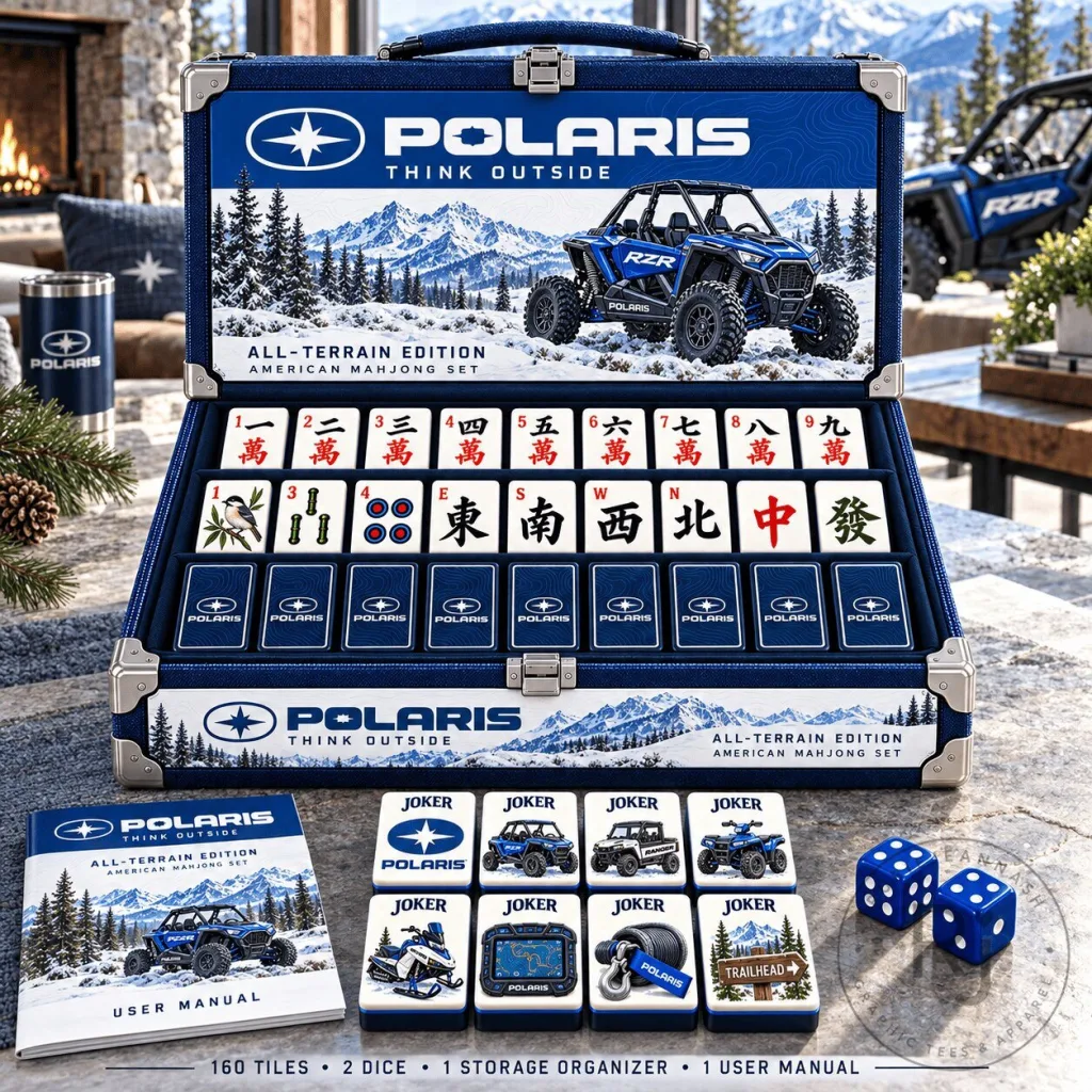Polaris Think Outside All-Terrain Edition American Mahjong Game Set Polaris Think Outside All-Terrain Edition American Mahjong Game Set