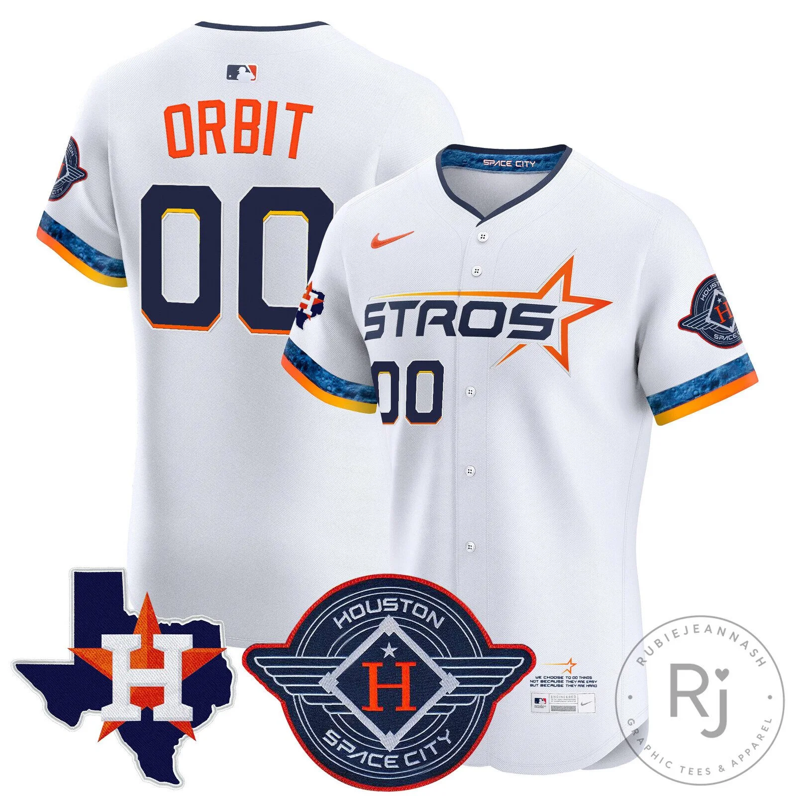 Houston Astros Carlos Correa White 2025 City Connect Baseball Jersey 49 Houston Astros Carlos Correa White 2025 City Connect Baseball Jersey