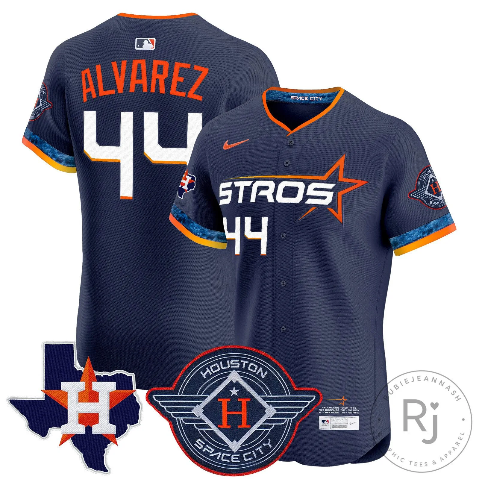 Houston Astros Carlos Correa White 2025 City Connect Baseball Jersey 56 Houston Astros Carlos Correa White 2025 City Connect Baseball Jersey