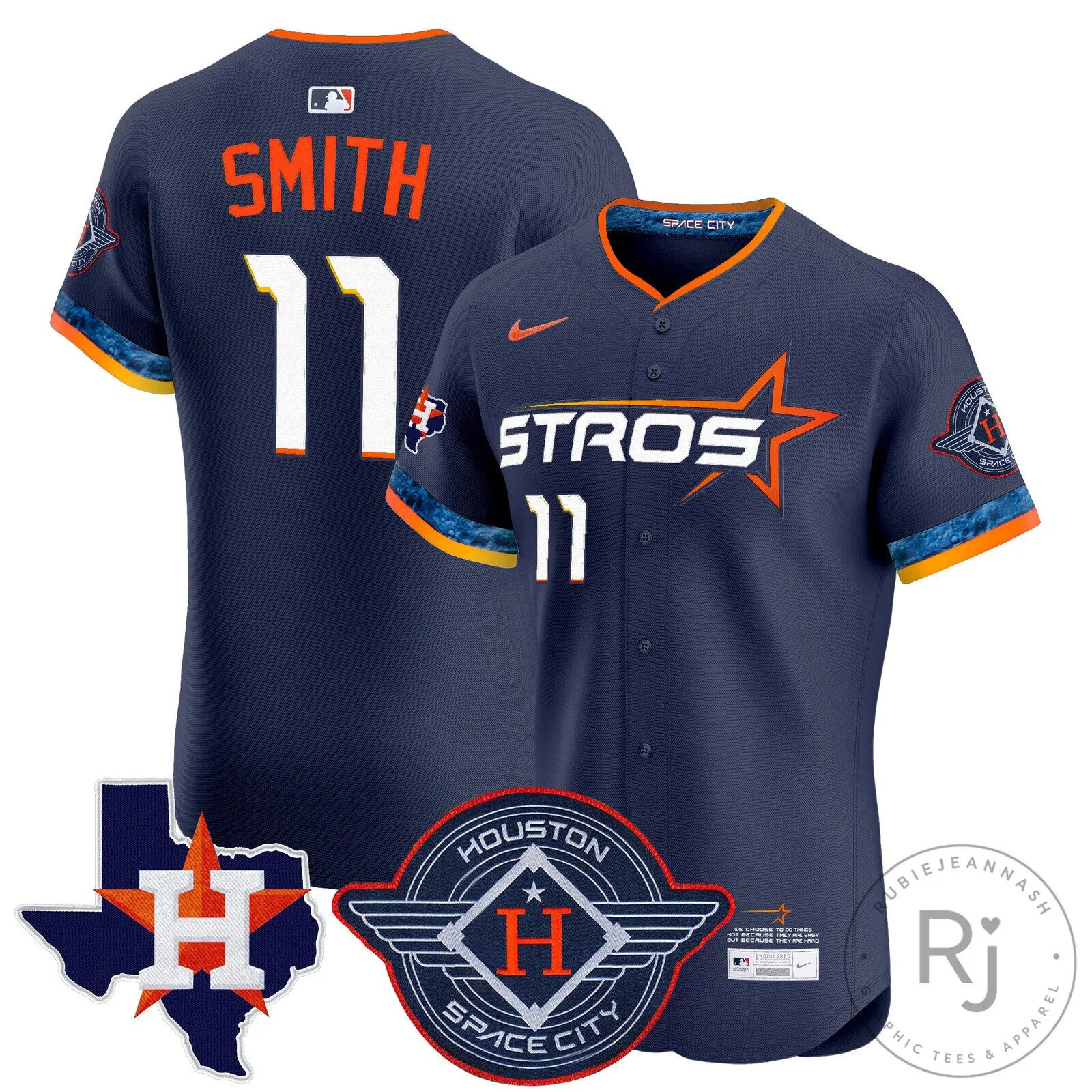 Houston Astros Carlos Correa White 2025 City Connect Baseball Jersey 61 Houston Astros Carlos Correa White 2025 City Connect Baseball Jersey