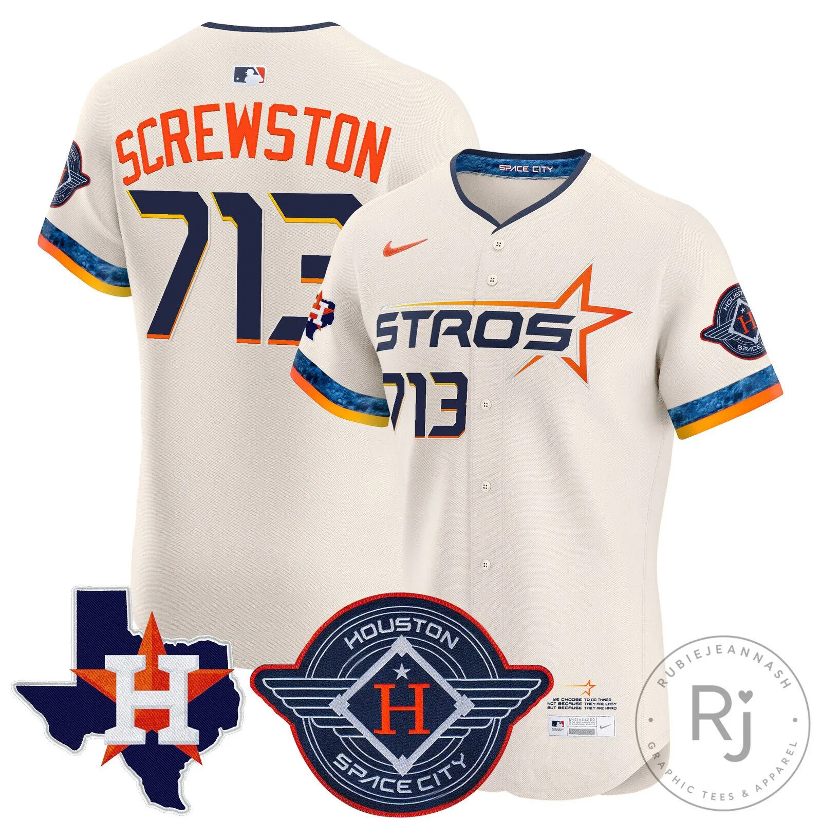 Houston Astros Carlos Correa White 2025 City Connect Baseball Jersey 69 Houston Astros Carlos Correa White 2025 City Connect Baseball Jersey