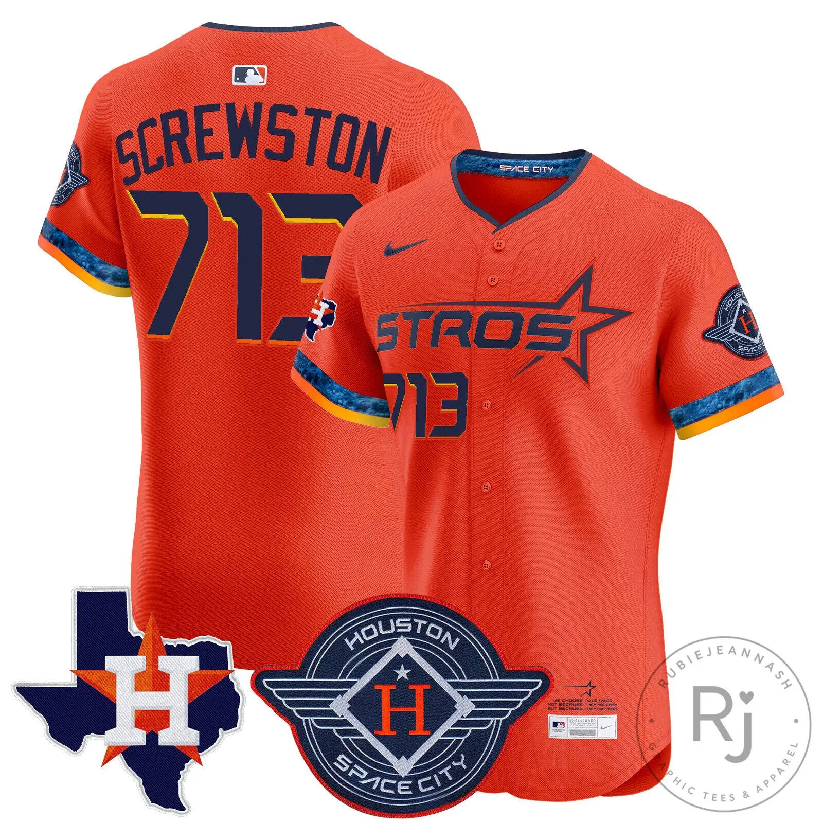 Houston Astros Carlos Correa White 2025 City Connect Baseball Jersey 79 Houston Astros Carlos Correa White 2025 City Connect Baseball Jersey