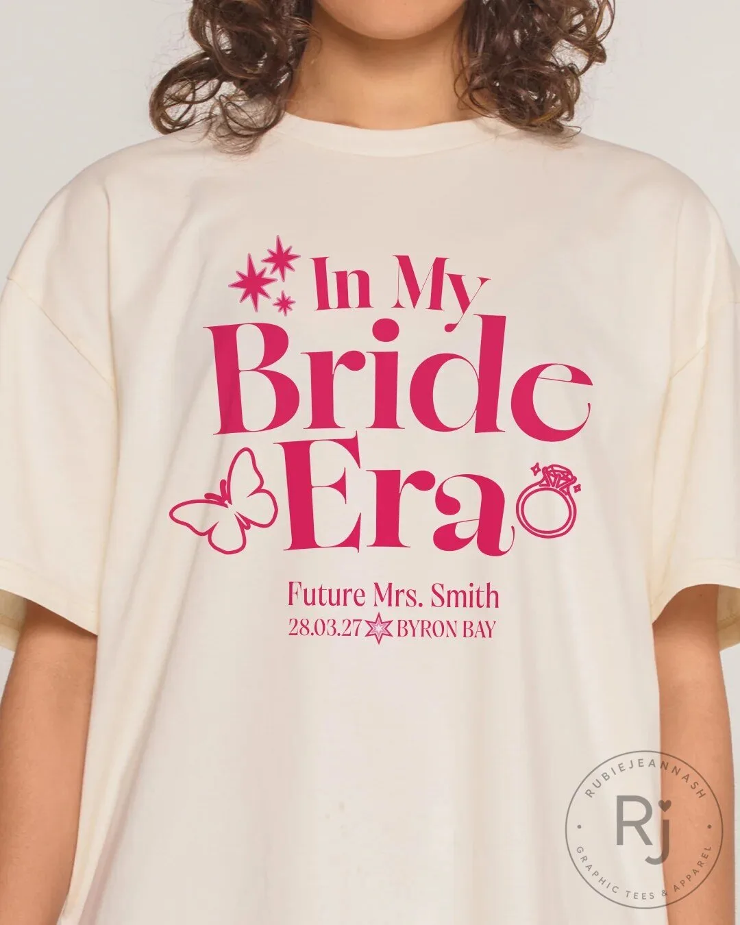 In My Bride Era Future Mrs. Smith Byron Bay Bachelorette Party T-Shirt 12 In My Bride Era Future Mrs. Smith Byron Bay Bachelorette Party T-Shirt
