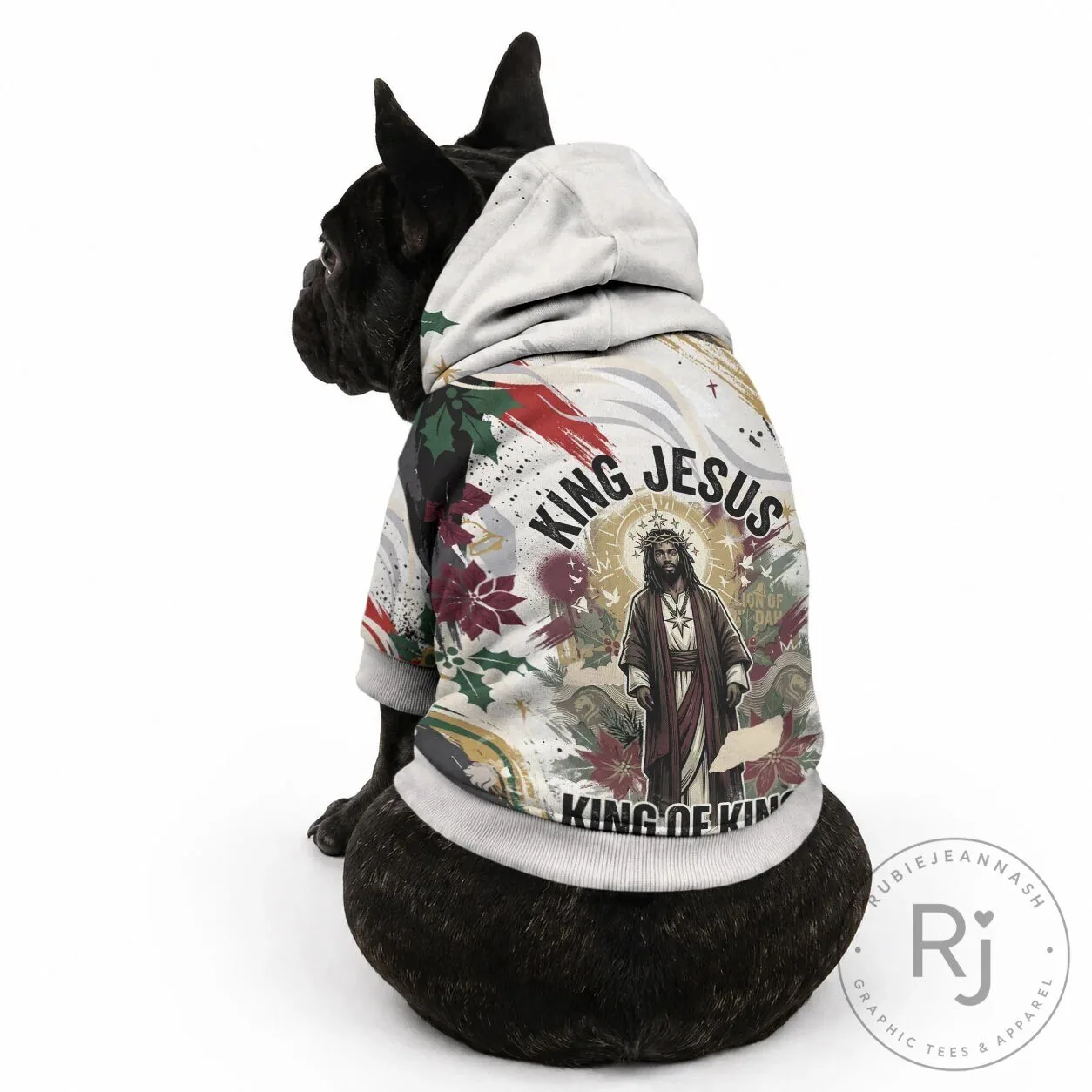 Black Jesus The Reason For The Season Christmas Pet Hoodie 10 Black Jesus The Reason For The Season Christmas Pet Hoodie