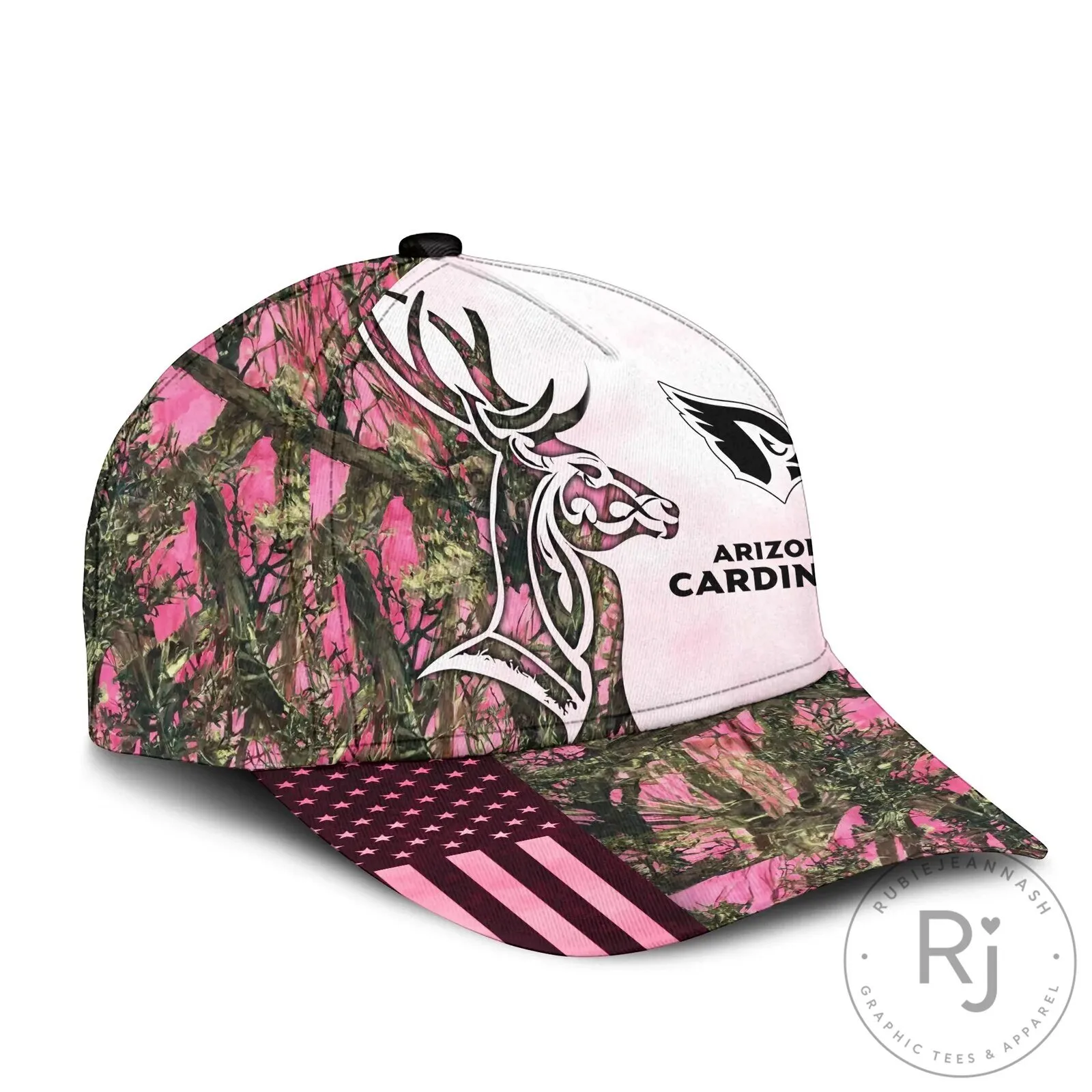 Arizona Cardinals Pink Camouflage Deer Hunting Cap Hat 11 Arizona Cardinals Pink Camouflage Deer Hunting Cap Hat