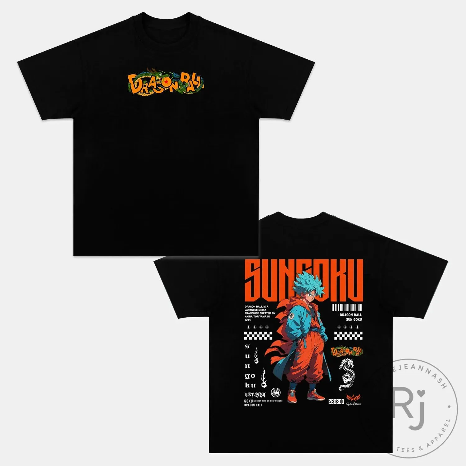 Son Goku Super Saiyan Blue Dragon Ball Z Anime T-Shirt