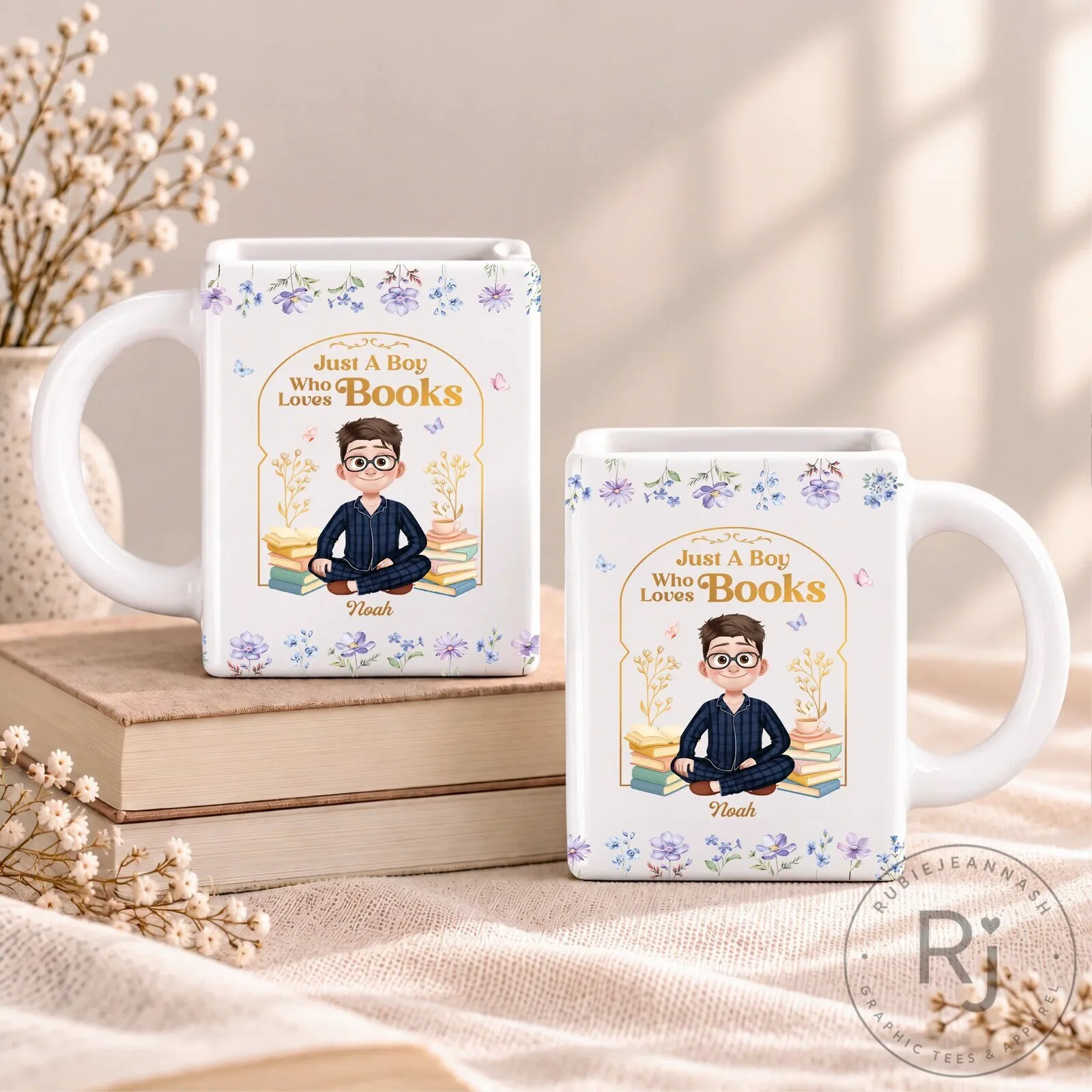 Personalized Shhh I'm Reading Book Lover Mug for Women, Custom Bookworm Gift 9 Personalized Shhh I