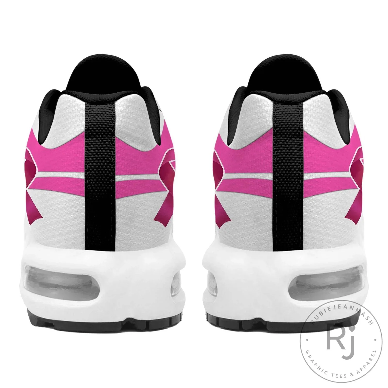 Pink Ribbon Breast Cancer Awareness Custom Name Running Shoes for Women 9 Pink Ribbon Breast Cancer Awareness Custom Name Running Shoes for Women