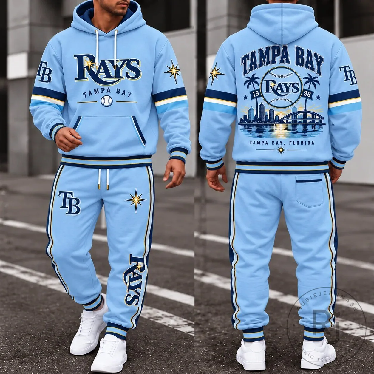Tampa Bay Rays Baseball Team Logo Hoodie for Men 9 Tampa Bay Rays Baseball Team Logo Hoodie for Men