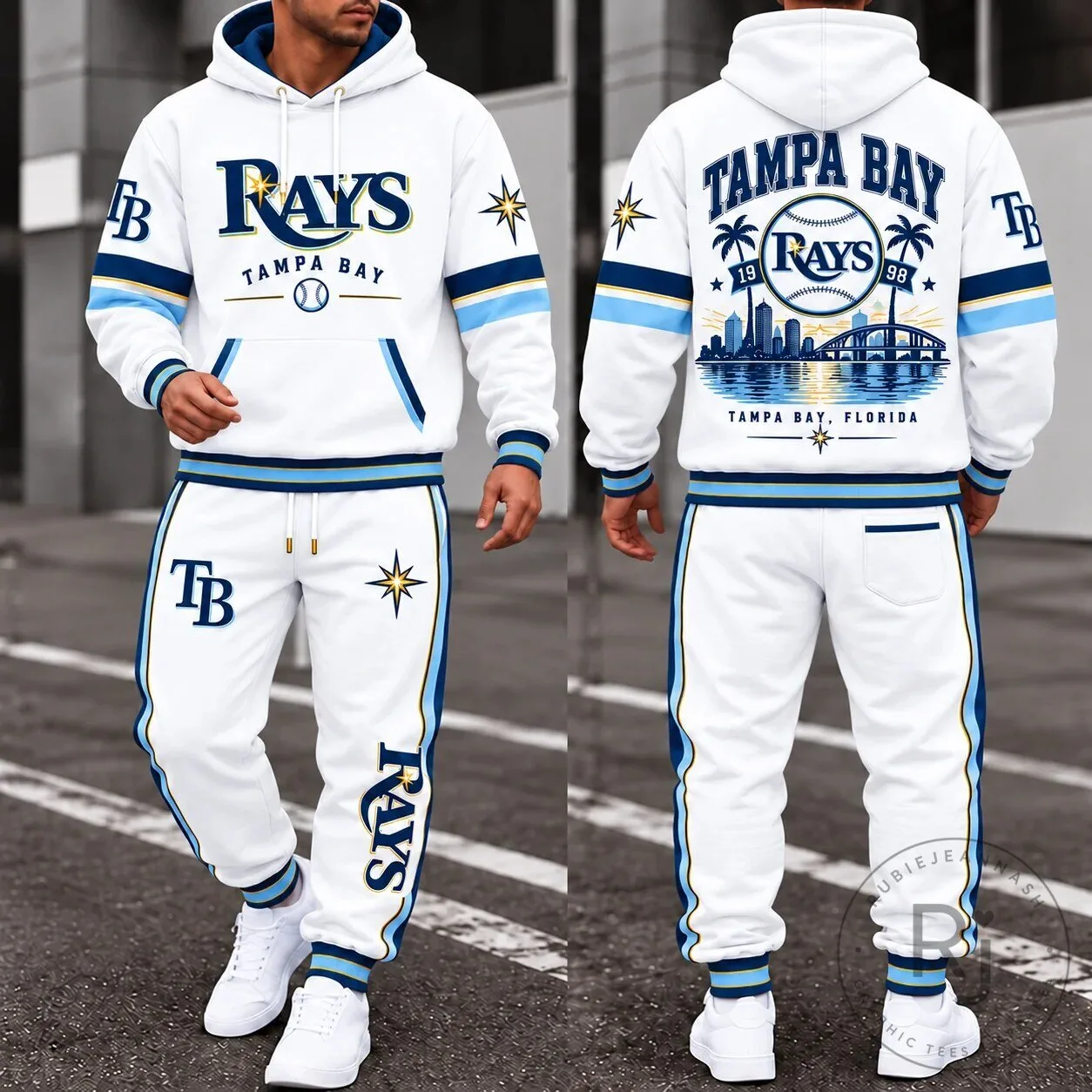 Tampa Bay Rays Baseball Team Logo Hoodie for Men 11 Tampa Bay Rays Baseball Team Logo Hoodie for Men