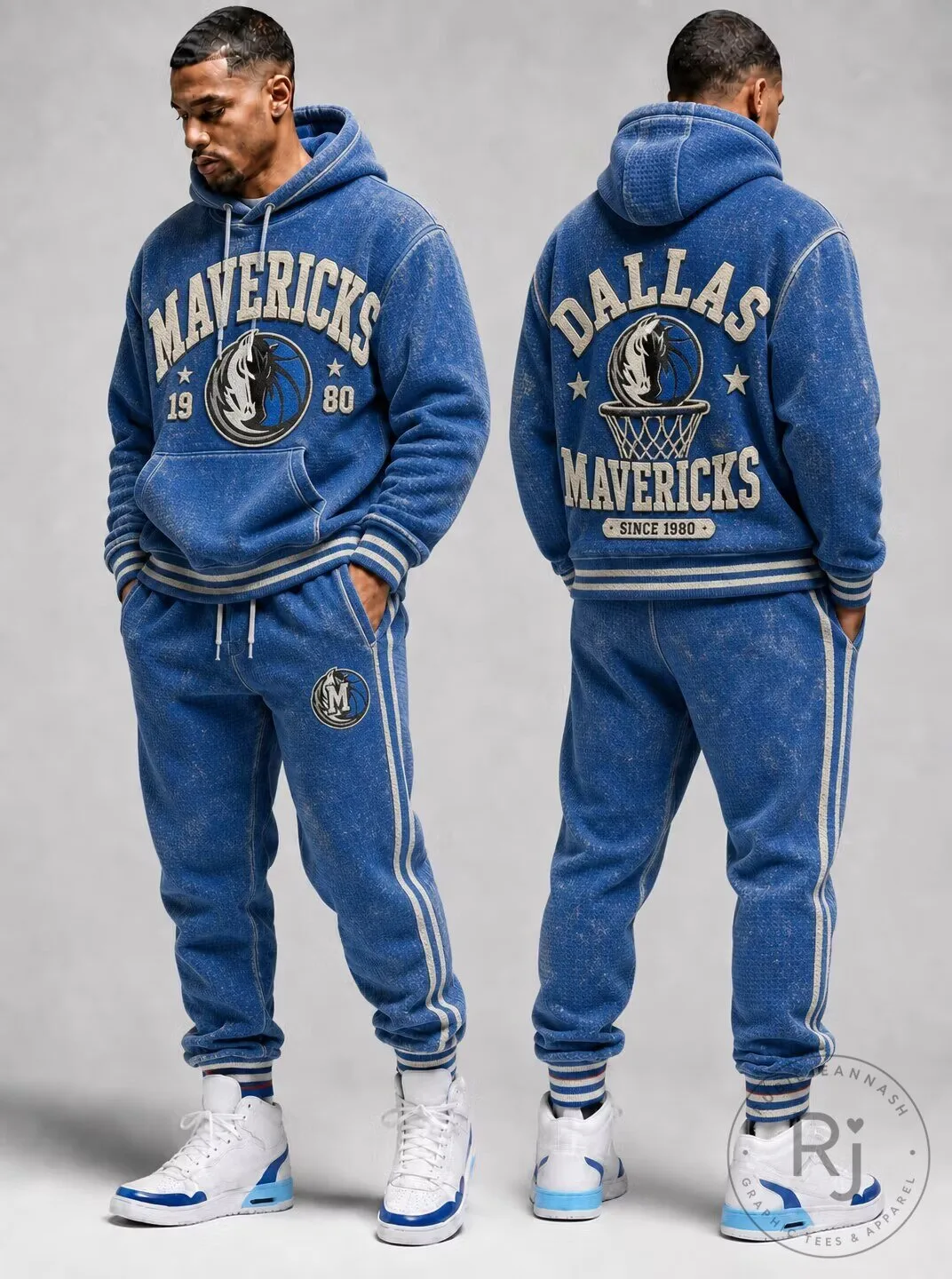 Dallas Mavericks Basketball Team Logo Blue Vintage Style Hoodie 3 Dallas Mavericks Basketball Team Logo Blue Vintage Style Hoodie