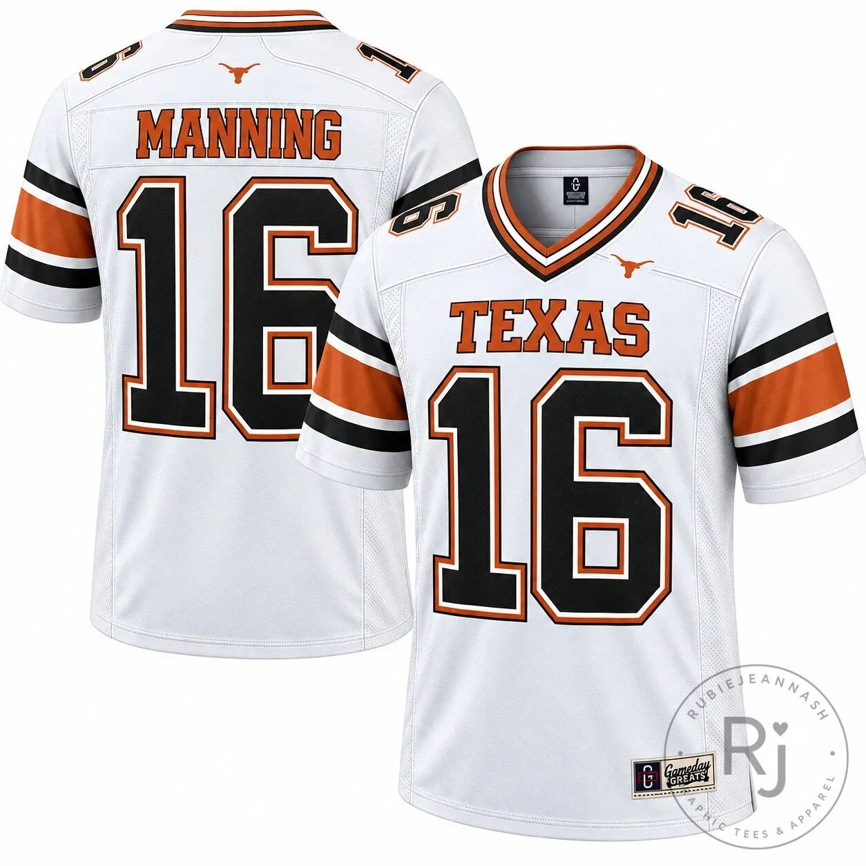 Texas Longhorns Arch Manning College Football Limited Jersey 8 Texas Longhorns Arch Manning College Football Limited Jersey