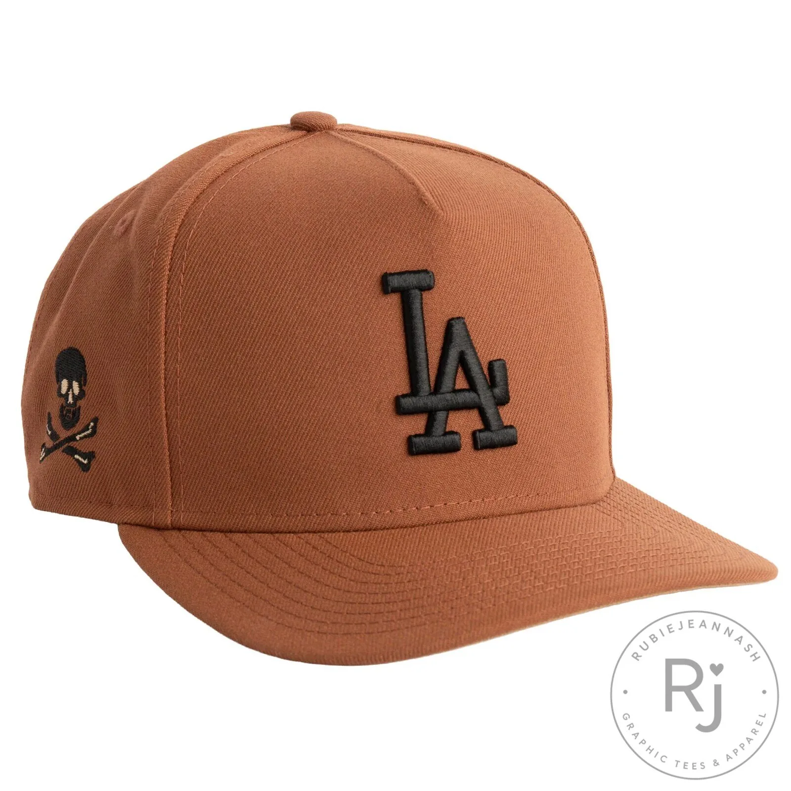 Los Angeles Dodgers New Era Jolly Roger A-Frame Snapback Cap Hat